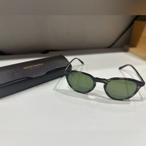 Oliver Peoples Tortoise Sunglasses